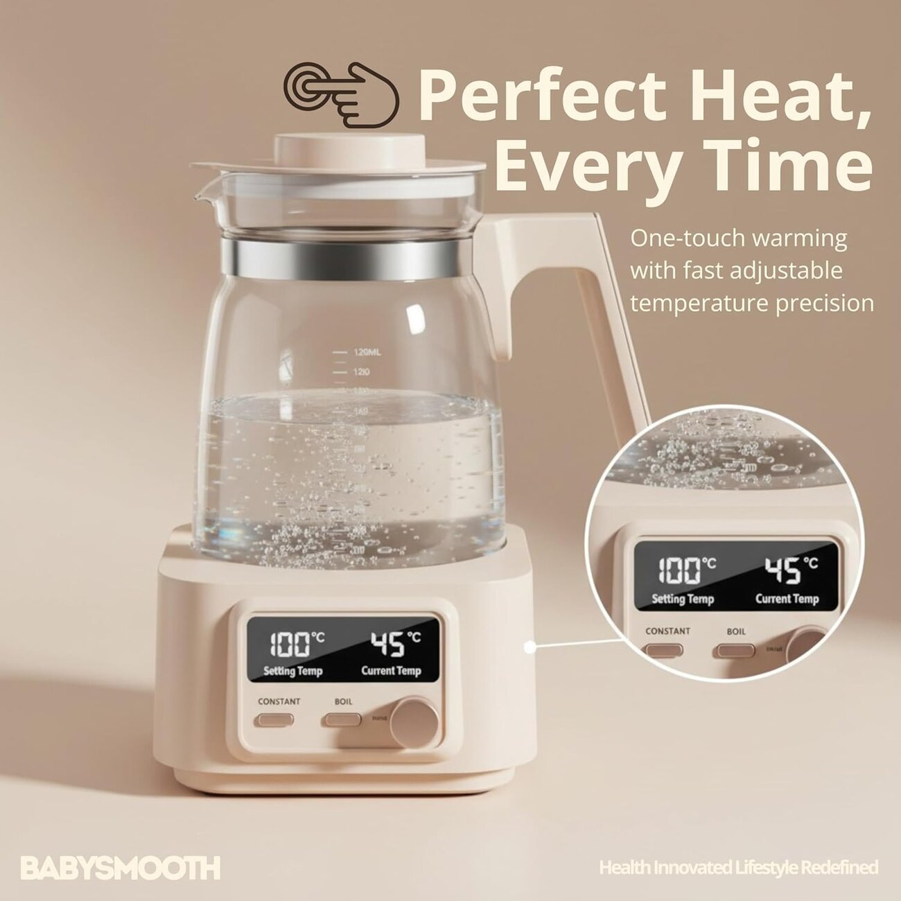 Perfect heat, every time — feature