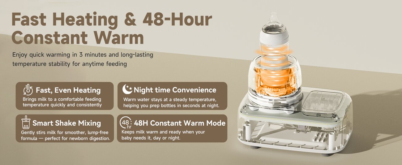 Engineered for quiet, hands-free night feeds — feature