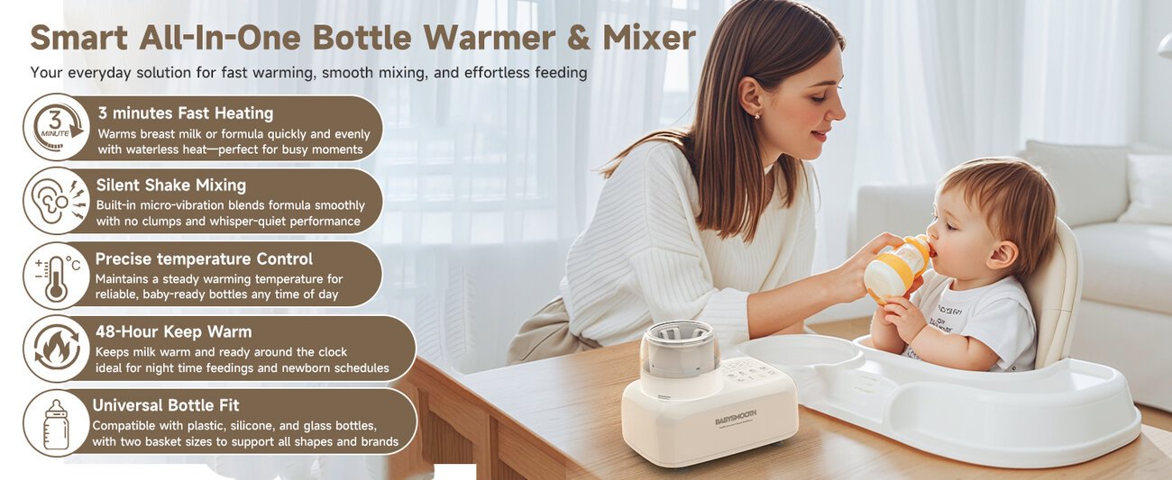 Engineered for quiet, hands-free night feeds — feature
