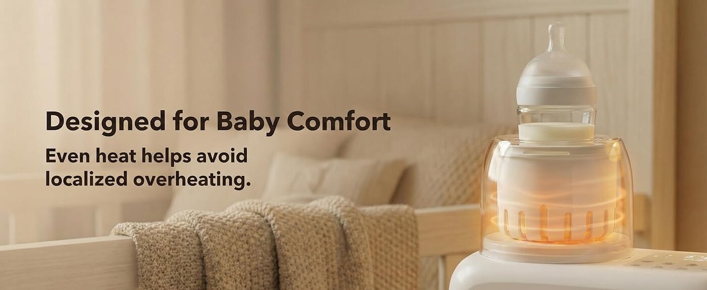 Engineered for quiet, hands-free night feeds — feature