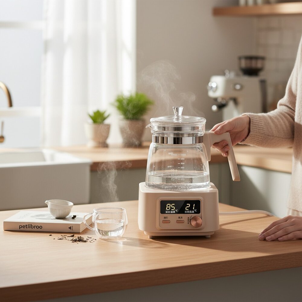 All-Glass Multi-Function Constant-Temp Kettle